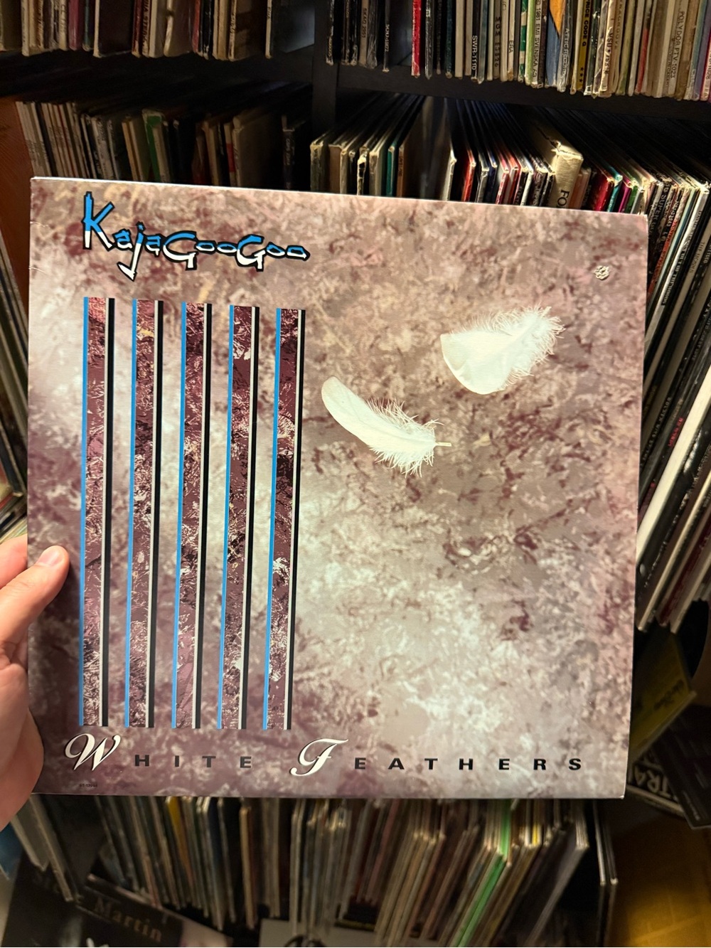 ⏺️3/$25 Kajagoogoo White Feathers Vinyl Record